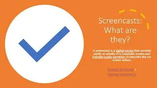Instructional Screencast