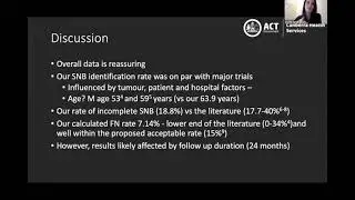 ACT ASM Free Paper Presentation – Dr Lauren Turner