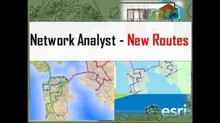 Network Analyst   New Routes   The supermarket goods distribution scenario |#Software_School| Tut 65