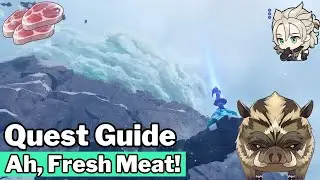 Genshin Impact - Chilled Meat Location!
