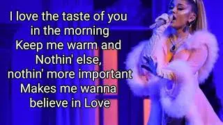 Ariana Grande - Obvious  ( Lyrics )
