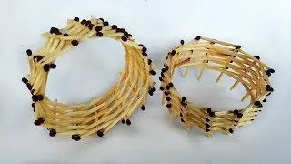 Как сделать Колесо из Спичек без Клея