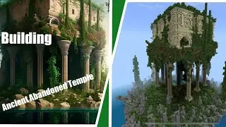 Ancient Temple with the Gardens of Babylon | Minecraft