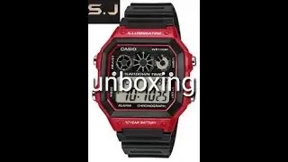 Casio  AE-1300H-4AV (d108) unboxing.