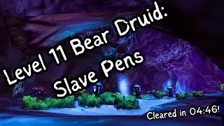 Level 11 Guardian Druid speed run Slave Pens (Cleared in 4:46)