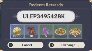 [EXPIRED] April 24, 2024 Item Code (Genshin Impact)