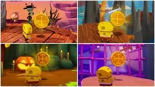 SpongeBob SquarePants: The Cosmic Shake – All Coin Locations