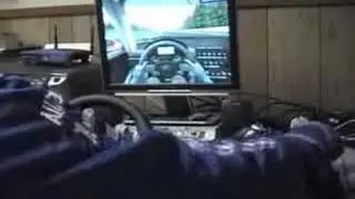 Quick race driving a BMW M3 at SPA on GTR2 with Logitech G25