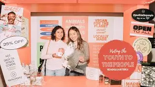 I visited the Youth to the People Headquarters!! || VLOG