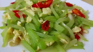 MASAK SAYUR ENAK SAT SET SIMPLE LEZAT - Tumis Labu Siam Telur