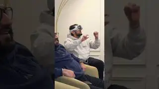 Apple Vision Pro at a Party.. ☠️ 