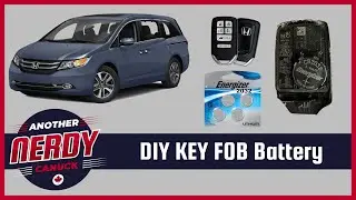 Replace the battery in your Key Fob - Honda Odyssey version