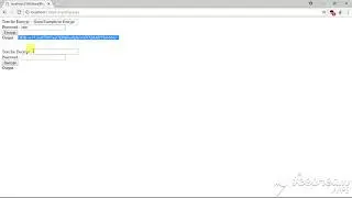 Encrypt Decrypt Example C# window and Web Application