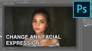 How to change someone's facial expression in Adobe Photoshop CS6