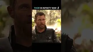 Thor in Infinity war 🗿⚡ #shorts #marvel
