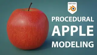 Create an Apple with Modifiers in Blender!