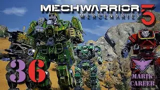 When You Only Send 3 Mechs - Mechwarrior 5 - Career - Episode 36