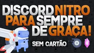 2 MESES de DISCORD NITRO DE GRAÇA TODOS OS MESES (NOVO MÉTODO 2021)