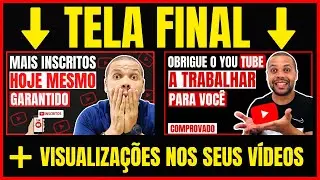 Como Usar A TELA FINAL Do YouTube E Ter MAIS VISUALIZAÇÕES Nos Vídeos (Tutorial Completo)