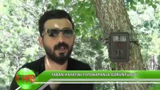 Yaban hayatını fotokapanla görüntüledi