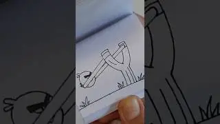Short Flipbook Angry Birds - Part 1 #flipbook #angrybirds #shorts
