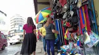 The oldest Road In 🇵🇭 The Philippines.🇵🇭 - Walking Tour of Colon St. Cebu - 4K