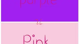 Purple vs pink || te all me your favourite colour in comment☺️😊||