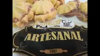 Biscoito amanteigado artesanal Estrela com goiabada