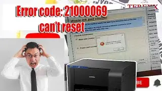 Error code: 21000069 can't reset