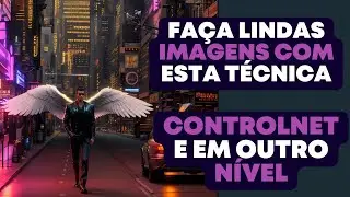 APRENDA ESTA TÉCNICA E DOMINE O CONTROLNET! SEAART EM OUTRO NÍVEL!