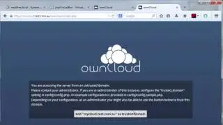 owncloud untrusted domain login screen fix