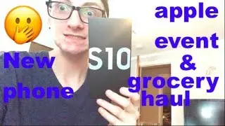 APPLE EVENT, NEW PHONE & GROCERY HAUL! | Vlog
