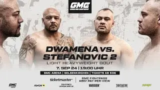 DWAMENA vs STEFANOVIC 2 - Das Rematch bei GMC39! | Fight Promo