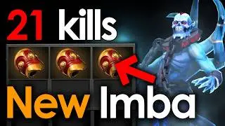 Lich Support 21 Kills in 7.40c | Immortal Gameplay | Bracer Build 