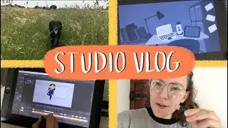 Studio Vlog 01 / Making an Animated Storytime