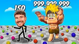 Kaslanıp Herkesi Yedim 💪 Roblox Eat Pizza to Grow GIGACHAD