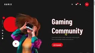Gaming Website Template With Source Code With Bootstrap Latest Version | Bootstrap Tutorial