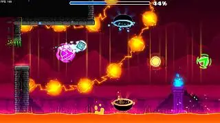 Dash 100% all 3 coins | Geometry Dash 2.2