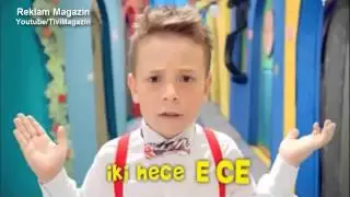Bayram gelince iki hece Ece!   Ülker Ece Çikolata Reklamı
