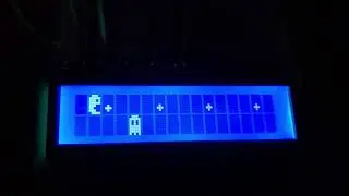 Arduino Pac Man on 16x2 LCD