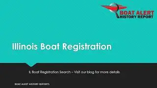 Illinois Boat Registration and titling fees | Hin Lookup