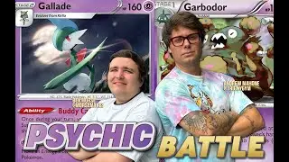 Garbodor VS Gallade: Psychic Showdown!