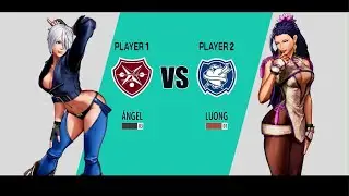PS5 The King of Fighters XV Angel vs. Luong