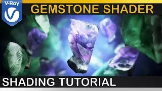 V-Ray | Realistic GEMSTONE Shader