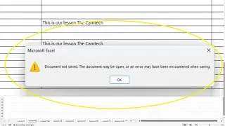 Error PDF Document not saved or document may be open an error may have been encountered when saving