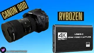 Rybozen HDMI Capture Card, Canon 90D with OBS Studio - Quality Test