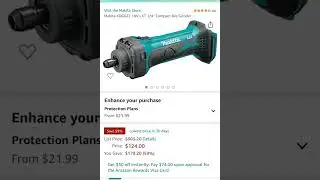 59 % off Makita XDG02Z 18V LXT 1/4