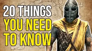 20 Things I Wish I Knew Before Playing Skyrim