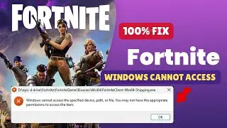 FORTNITE OG Error? 