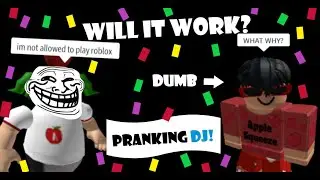 SO I PRANKED MY FRIEND (DJ) AND IT WAS SO FUNNY!